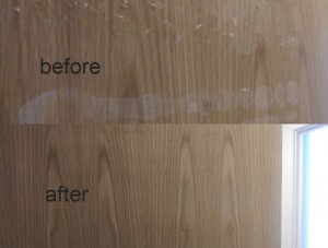 Door glue remove London