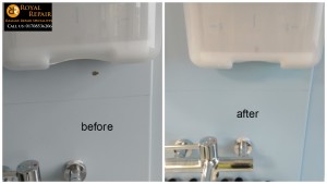 Damaged ips panel repair