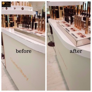 Harrods Counter damages repairs 2