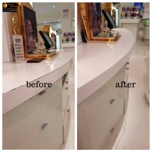 Harrods Counter damages repairs 3