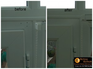 uPVC holes