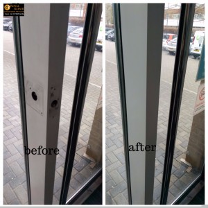 Window-frame-transom-hole-repair-London