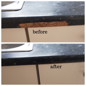 worktop chip repair in north east london