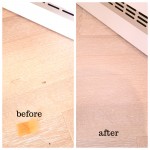 Hardwood flooring dents repairs in Surrey